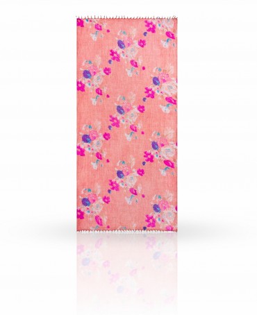 Палантин Женский W-BRUSHFL/PINK